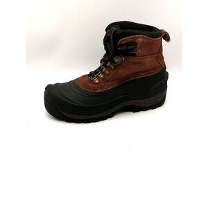 Tamarack‎ Boots Mens Brown 8 Winter Insulated Shoe Leather Thermolite CST-710M